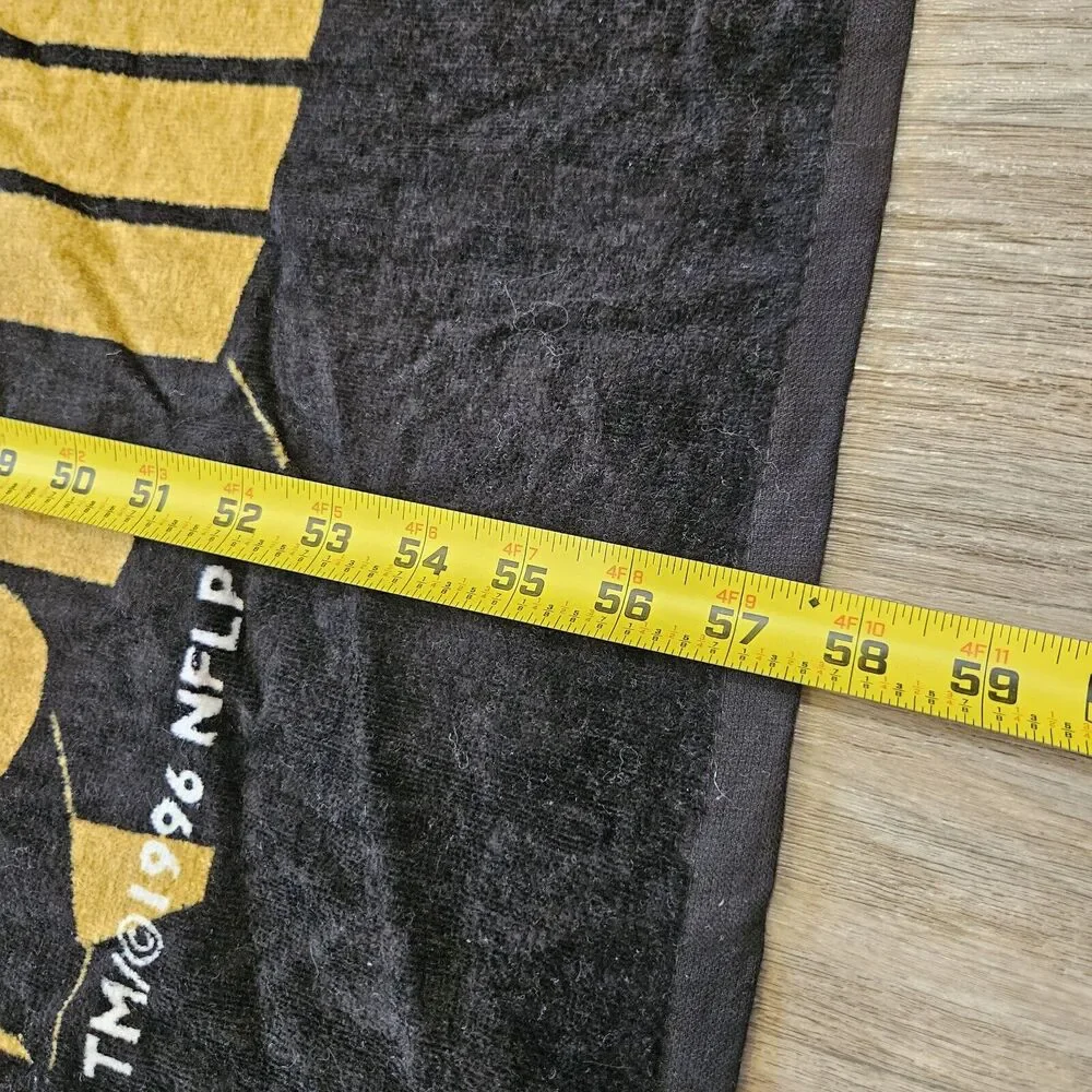 Vtg 90s New Orleans Saints NFL Beach Towel 1996